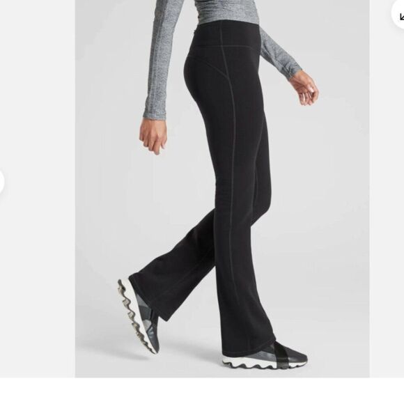 ATHLETA Altitude Pant in Polartec Power Stretch Black Size XS - Picture 5 of 10